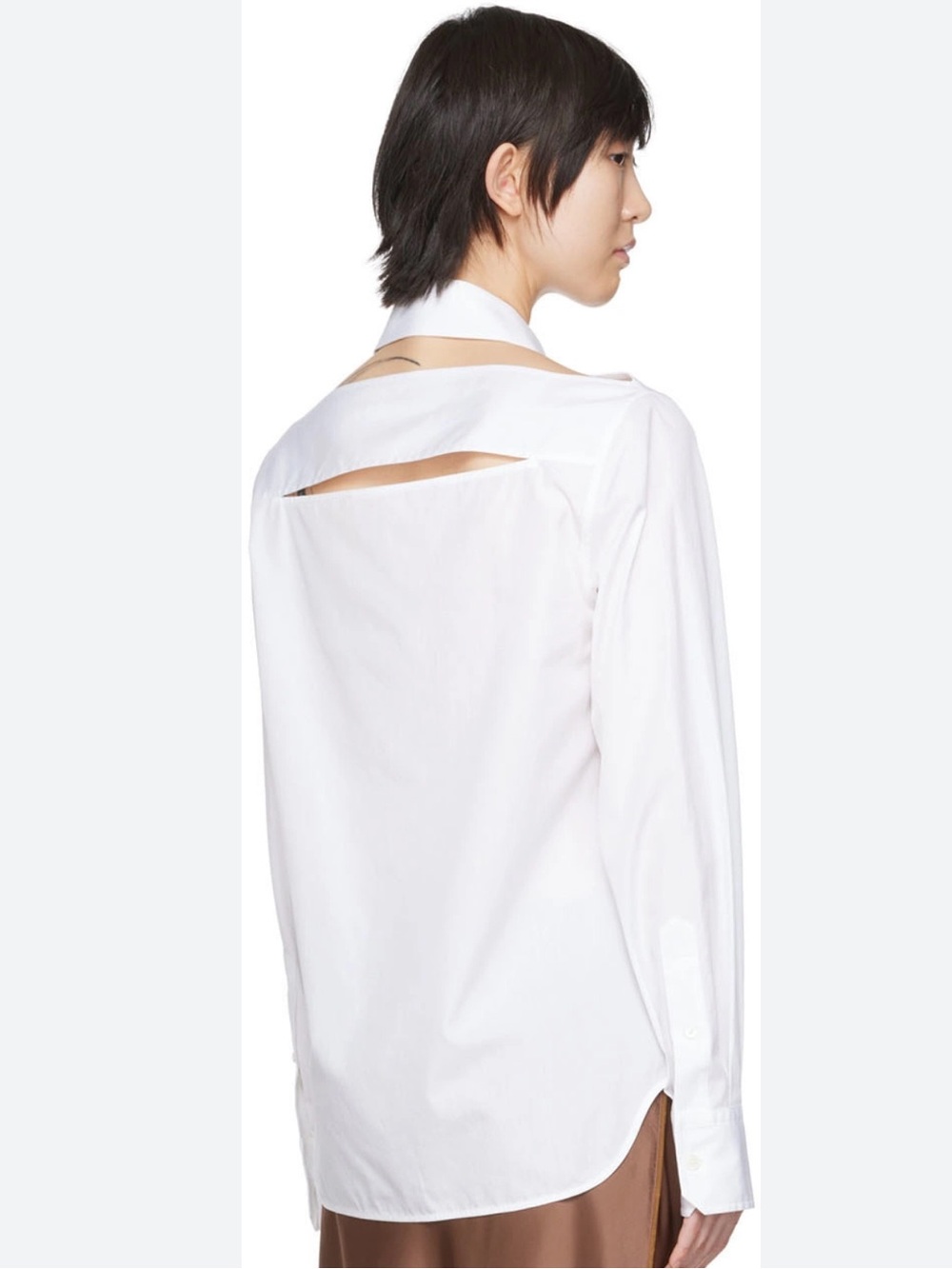 Helmut Lang Cut-out shirt, sold out everywhere $345